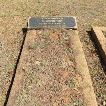 MACPHERSON M. -1931