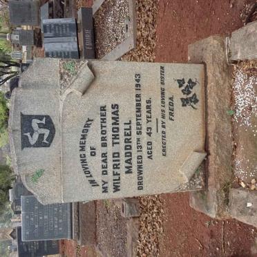 MADDRELL Wilfrid Thomas -1943