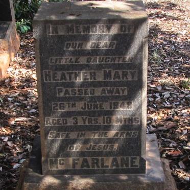 Mc FARLANE Heather Mary -1948