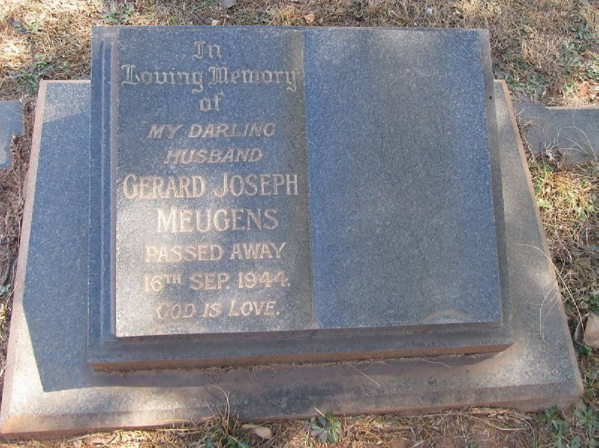 MEUGENS Gerard Joseph -1944 