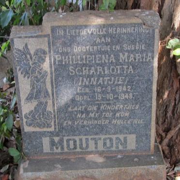 MOUTON Phillipiena Maria Scharlotta 1942-1948