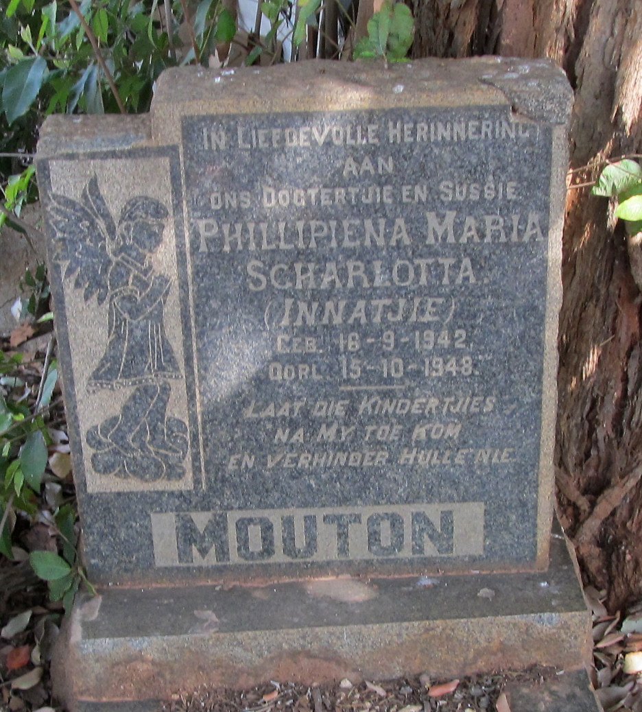 MOUTON Phillipiena Maria Scharlotta 1942-1948