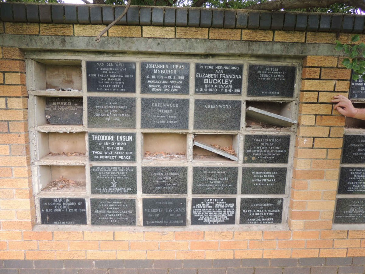 57. Memorial wall