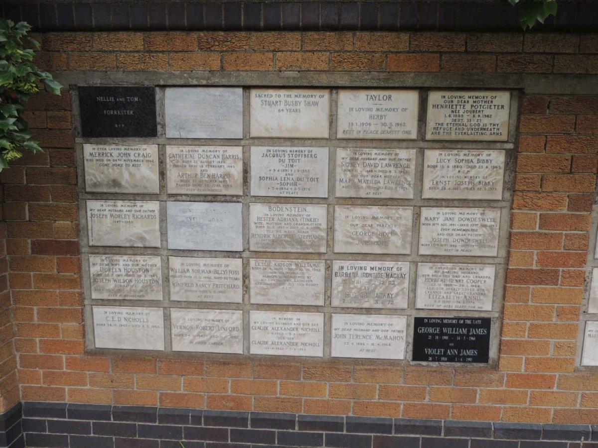31. Memorial wall 
