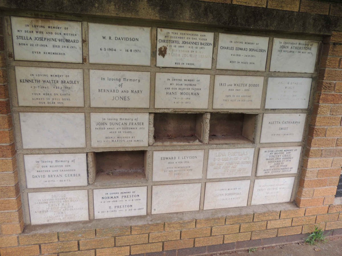 36. Memorial wall 