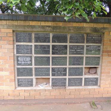 37. Memorial wall 