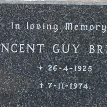 BRITTON Vincent Guy 1925-1974