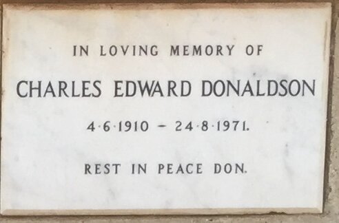 DONALDSON Charles Edward 1910-1971