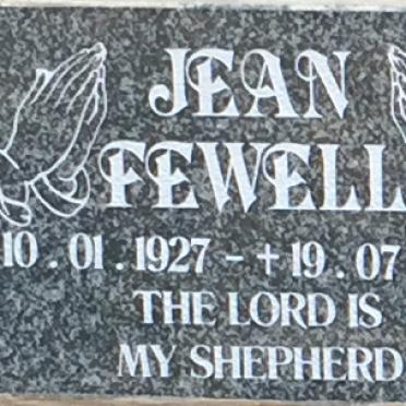 FEWELL Jean 1927-2003