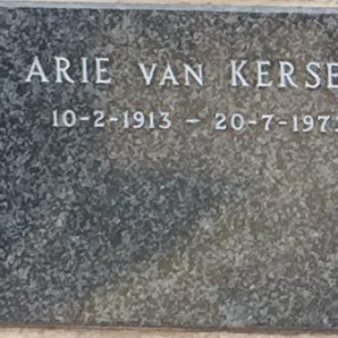 KERSEN Arie, van 1913-1973