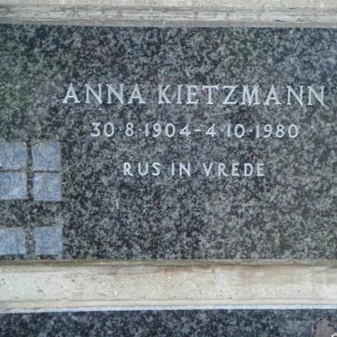 KIETZMANN Anna 1904-1980