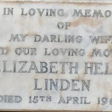 LINDEN Elizabeth Helen -1963