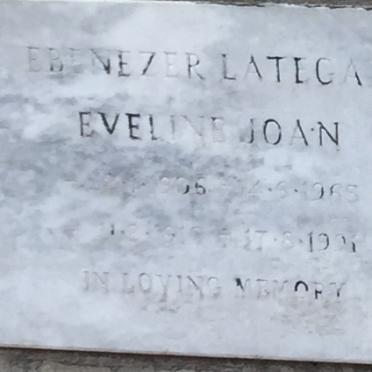 LATEGAN Ebenezer 1906-1963 &amp; Eveline Joan 191?-1991