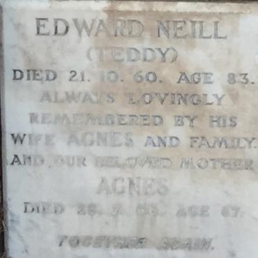 NEILL Edward -1960 &amp; Agnes -19??