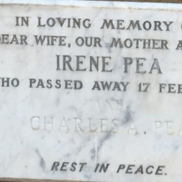 PEA Charles A. &amp; Irene -1966