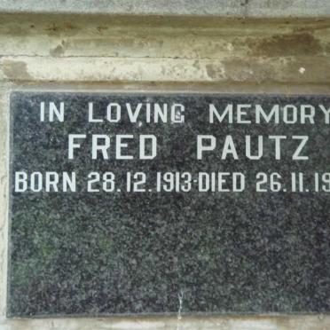PAUTZ Fred 1913-1980