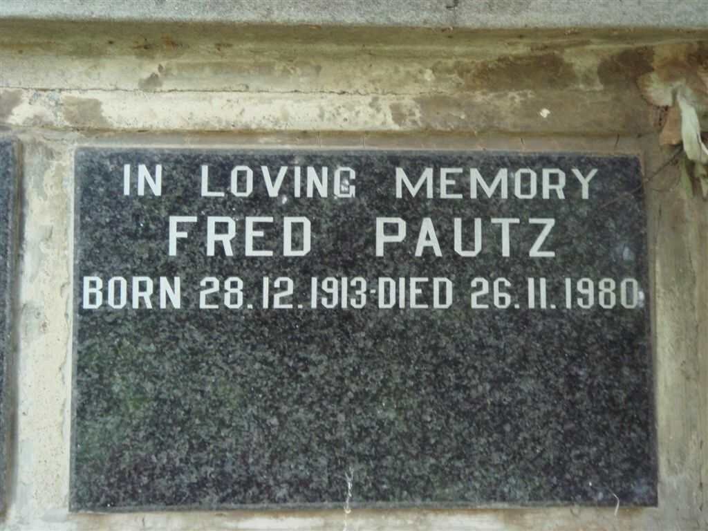 PAUTZ Fred 1913-1980
