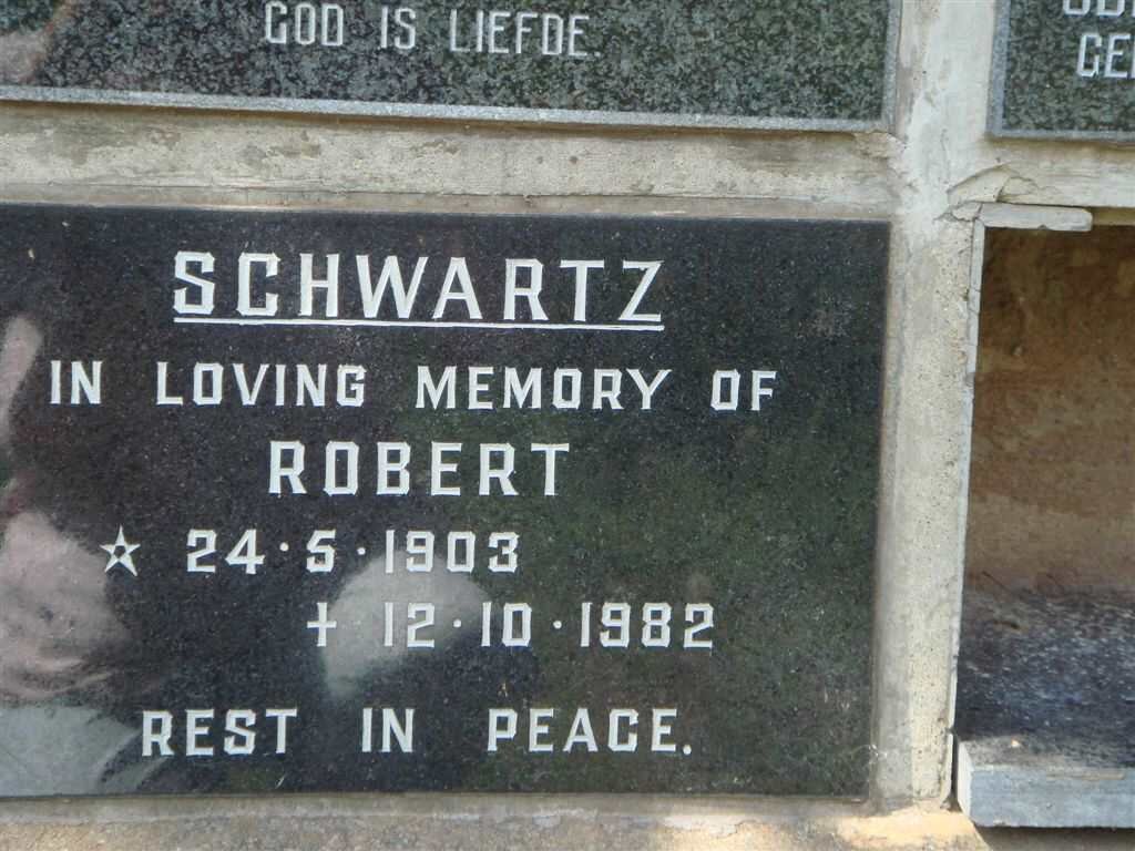 SCHWARTZ Robert 1903-1982