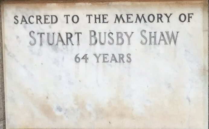 SHAW Stuart Bisby
