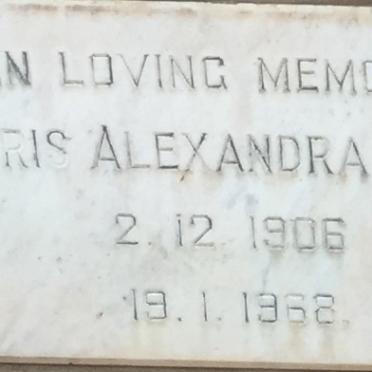 WADE Doris Alexandra 1906-1968