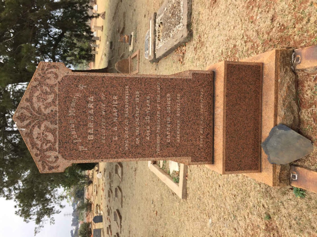 NAPIER Barbara nee JOINER -1908