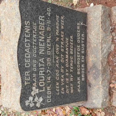 NIENABER Lourita 1939-1940