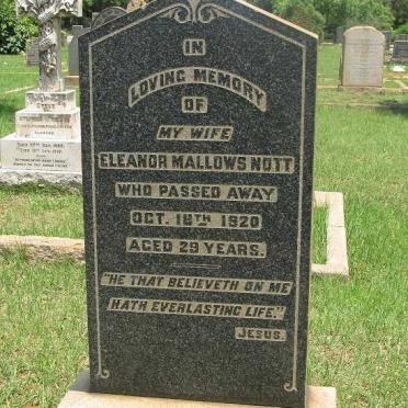 NOTT Eleanor Mallows -1920