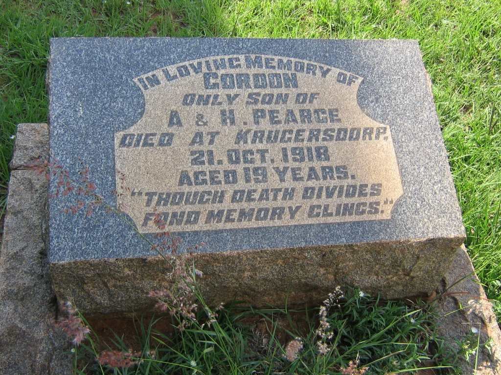 PEARCE Gordon -1918