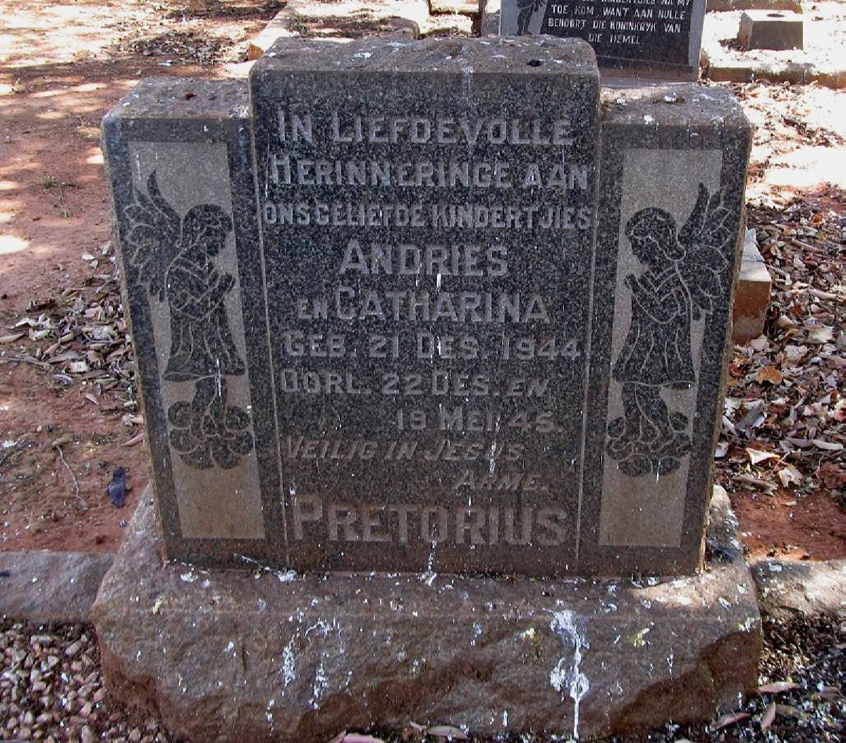 PRETORIUS Andries 1944-1944 :: PRETORIUS Catharina 1944-1945