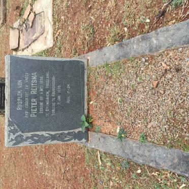 REITSMA Pieter 1898-1939