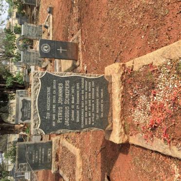 SCHEEPERS Petrus Johannes Jacobus 1927-1944