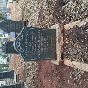 SCHEEPERS Stephanus Johannes 1904-1943