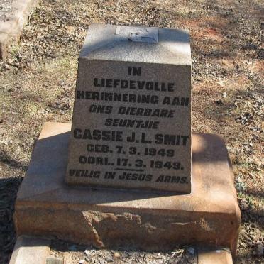 SMIT Cassie J.L. 1949-1949