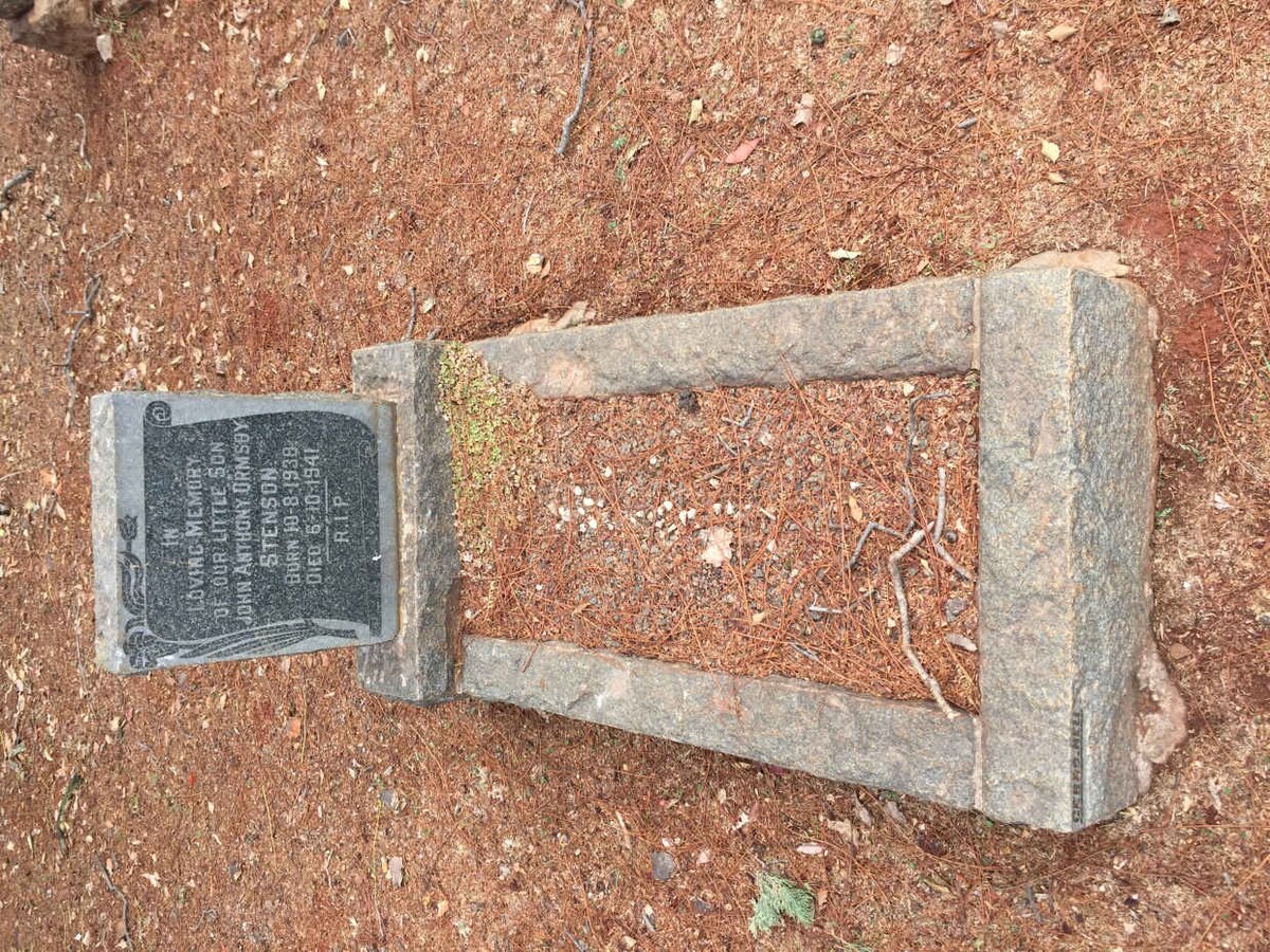 STENSON John Anthony Ormsby 1939-1941