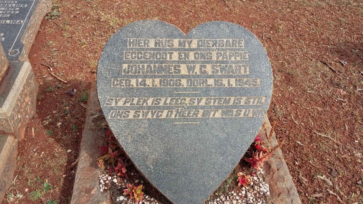 SWART Johannes W.G. 1906-1945