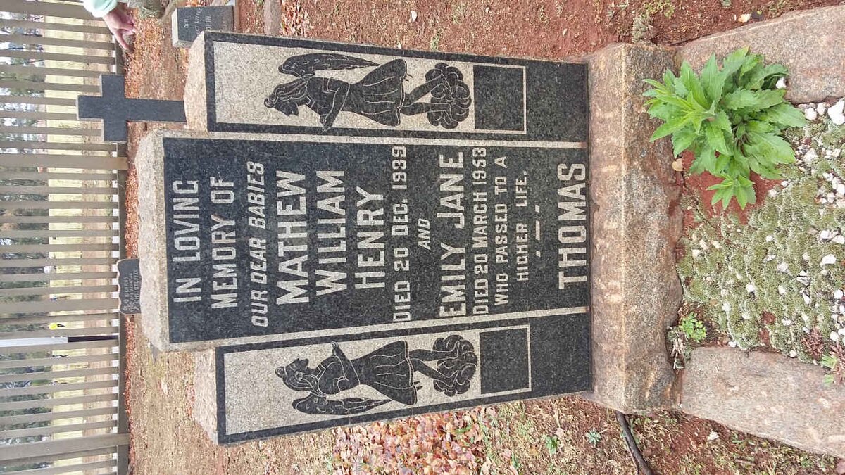 THOMAS Mathew William Henry -1939 :: THOMAS Emily Jane -1953