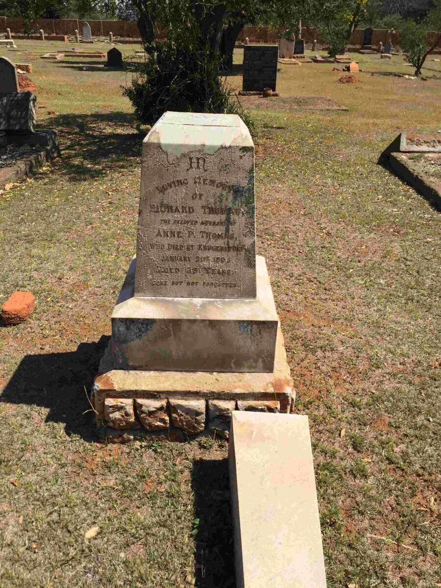 THOMAS Richard -1896