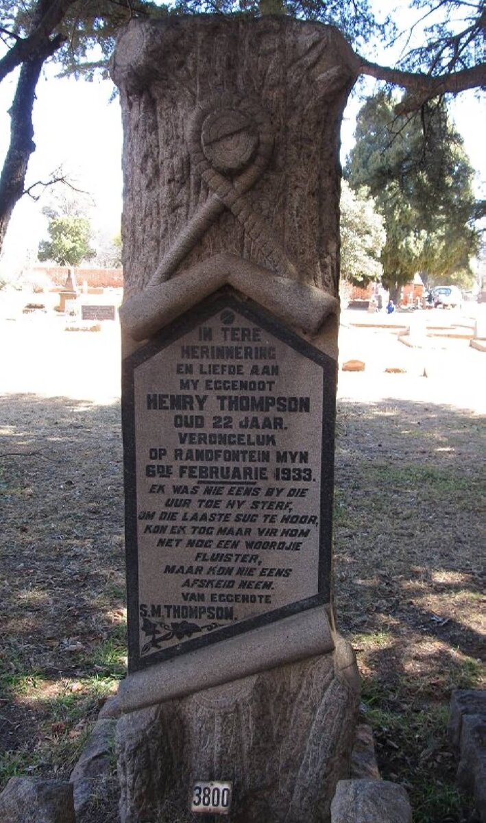 THOMPSON Henry -1933