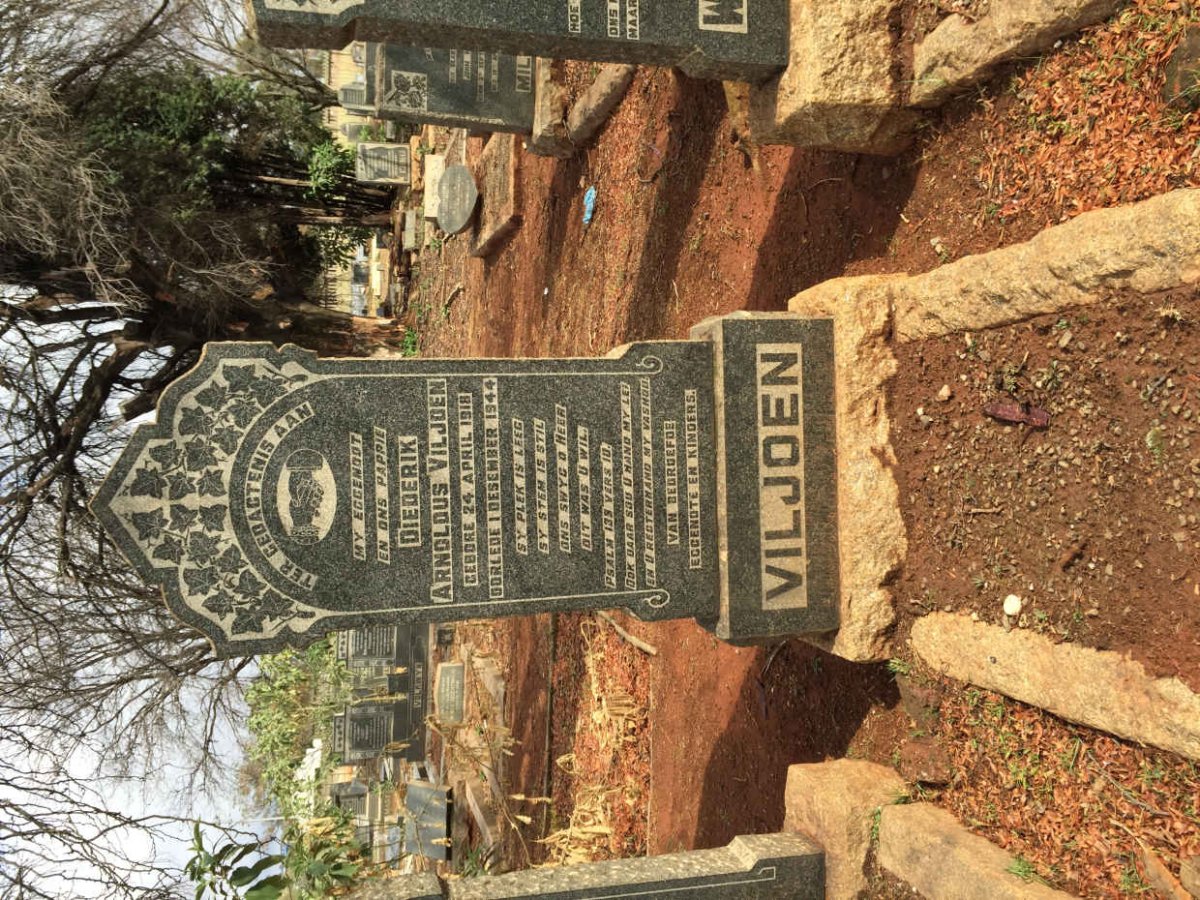 VILJOEN Diederik Arnoldus 1918-1944