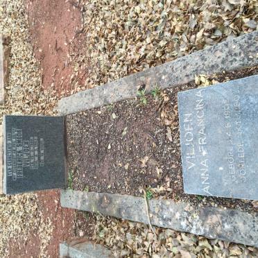 VILJOEN Frederick Smook 1898-1943 &amp; Anna Francina 1905-1960