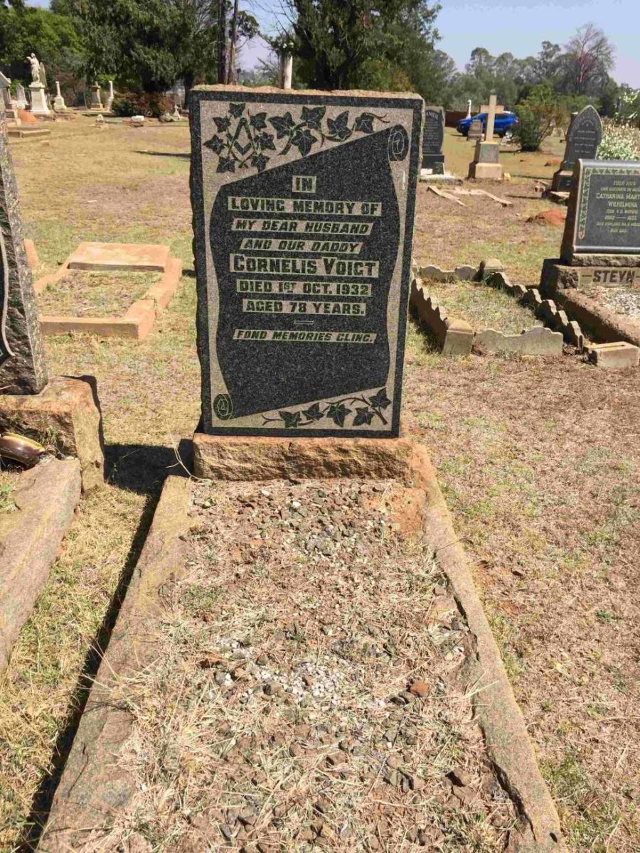 VOIGT Cornelis -1932