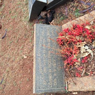 WATH Cornelia Roelfina, van der 1923-1944