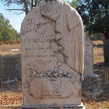 WILLIAMS I.F.T. 1874-1905