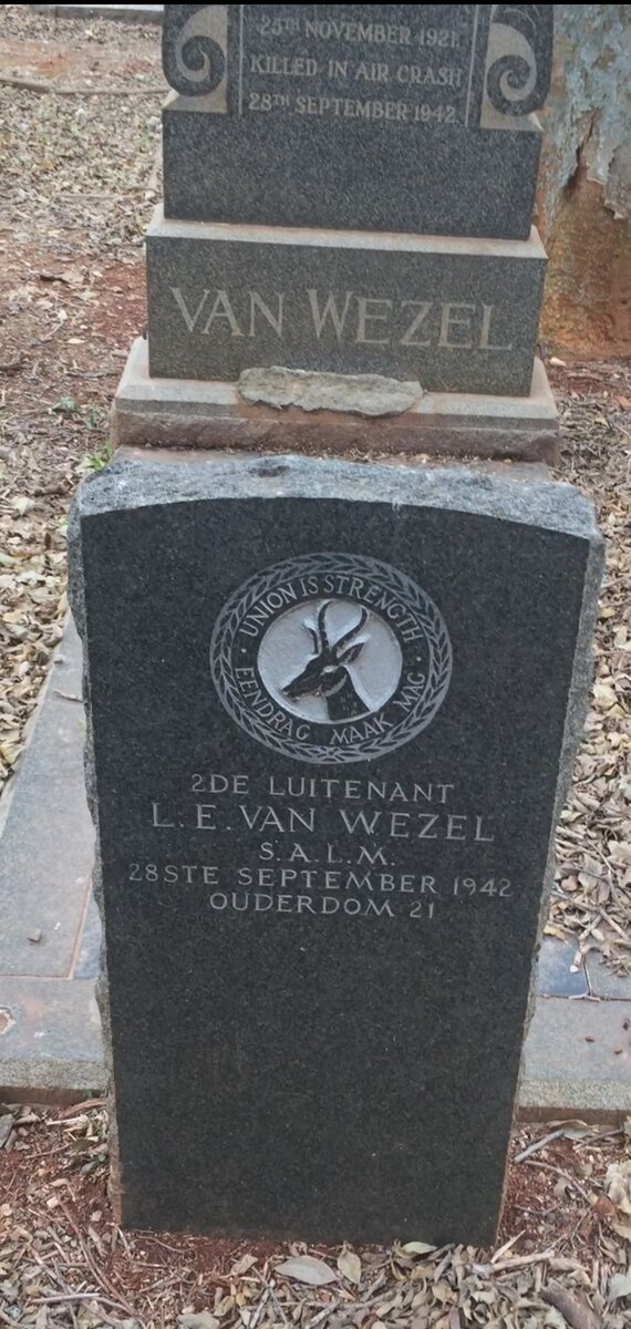 WEZEL Louis Edward, van 1921-1942