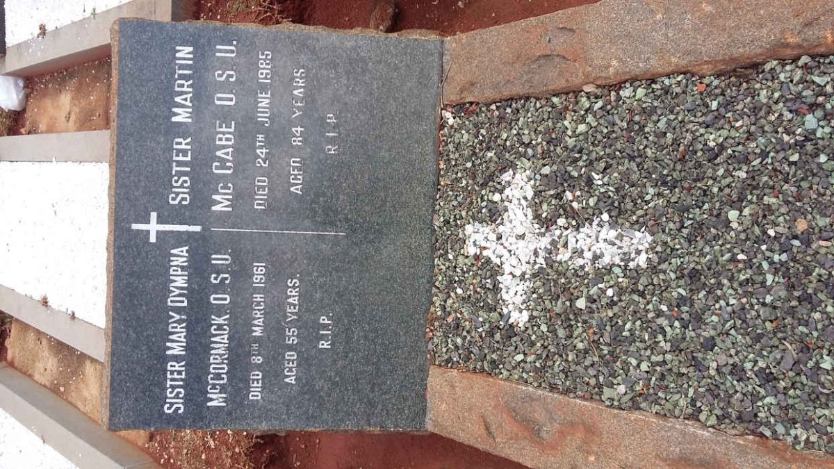 McCORMACK Mary Dympna -1961 :: McCABE Martin -1985