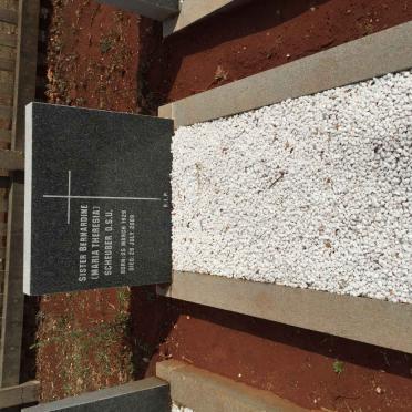 SCHEUBER Bernardine Maria Theresia 1929-2009