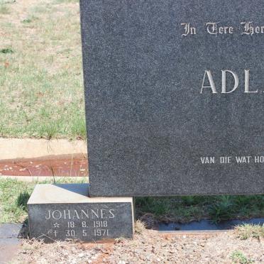 ADLAM Johannes 1918-1971