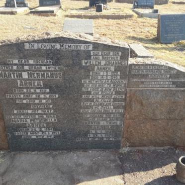 ARNEIL Martin Hermanus 1891-1956 &amp; Maria Petronella 1894-1967 :: ARNEIL Martin