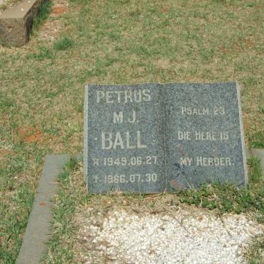 BALL Petrus M.J. 1949-1966