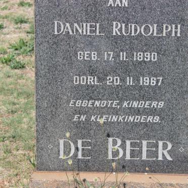 BEER Daniel Rudolph, de 1890-1967